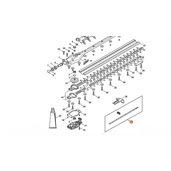 STIHL  Zestaw blaszanej osłony 4243 007 1004